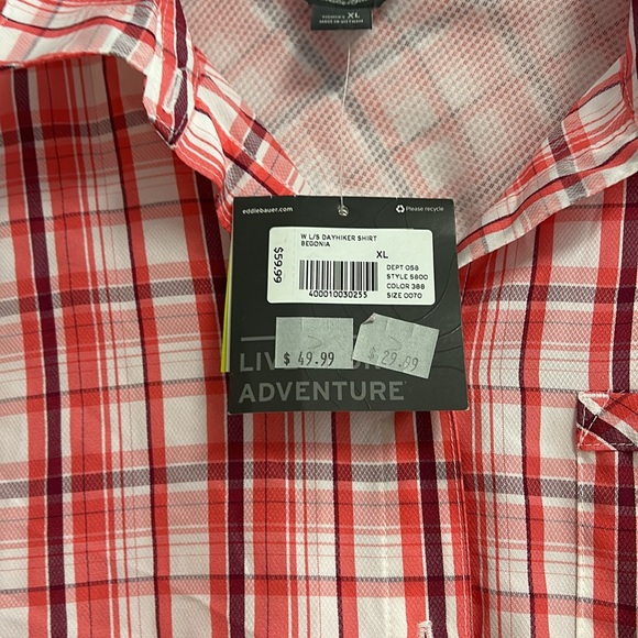 New with tags Eddie Bauer women’s button up shirt - Picture 3 of 7